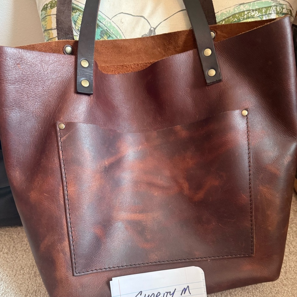 PLG Older Medium Leather Tote